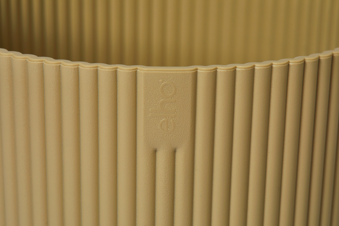 vibes fold rund 16cm buttergelb